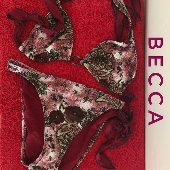 BECCA Other - BECCA Bikini Set. Top/Large Bottom/Medium